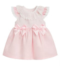 Kleo Kids Pink Baby Dress with Lace Detail & Bow