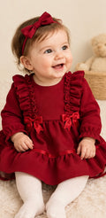 Amelia Ruby Ruffle Dress