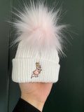 Pom Rabbit Hat