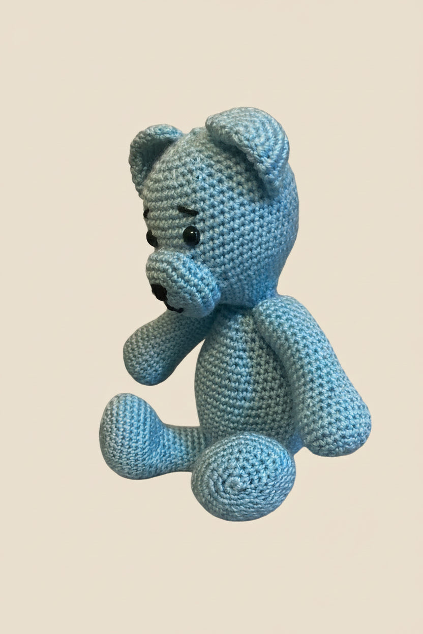 Handmade Blue Bear