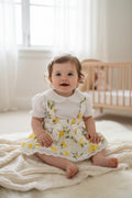 Lemon Peplum Dress