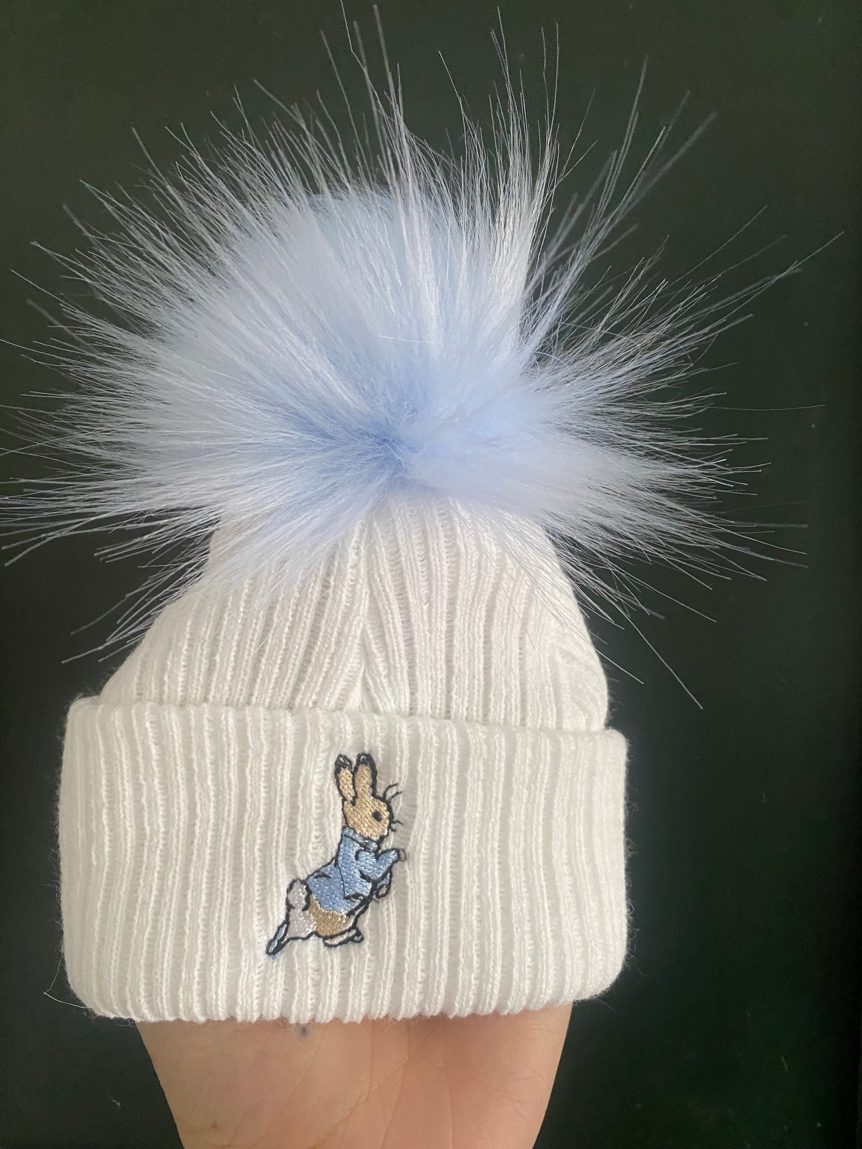 Pom Rabbit Hat