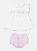 Girls Smocked Top & Jam Pants Set
