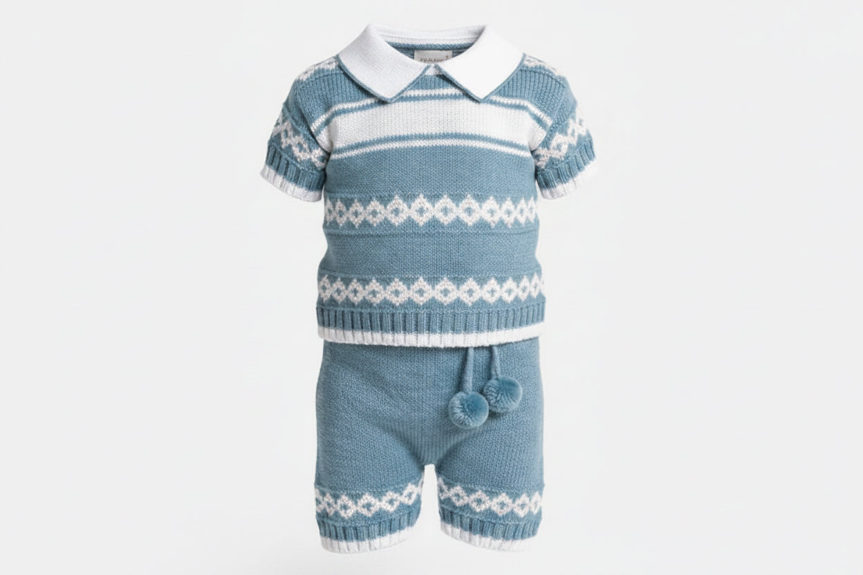 Boys Pedro 2-Piece Spanish Knitted Set