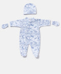Blue Safari Babygrow