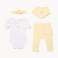 Baby Girls Lemon 4-Piece Legging Set