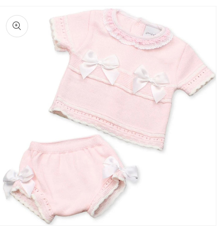 Baby Girls Dandelion Top & Bloomers Set