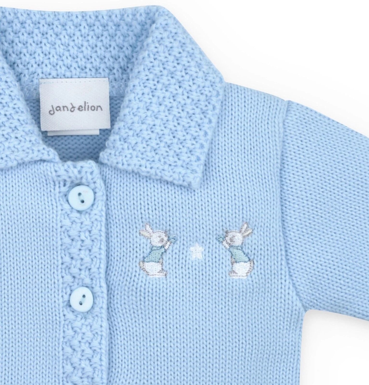 Dandelion Star & Bunny Cardigan